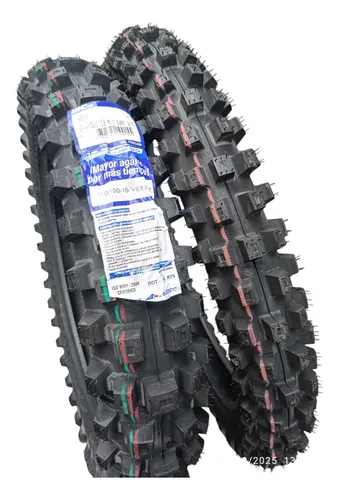 Kit Llantairc Enduro 110/100-18+80-100-21 Vulcan+enviogratis