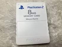 Comprar Memory Card Branco  Playstation2 Ps2 Original Sony Nota A