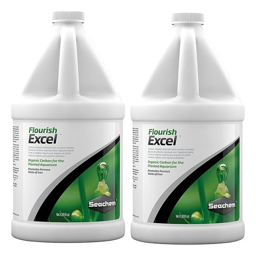 Flourish Excel Co2 Seachem Acuario Plantado Plantas 2lt