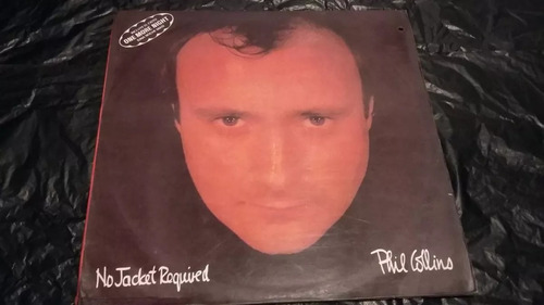 Phil Collins No Jacket Required Lp Vinilo Rock