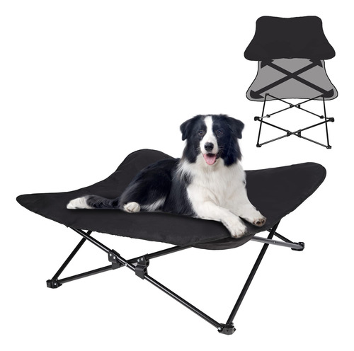 Geertop Cama Elevada Plegable Para Perro, Catre Elevado Por.