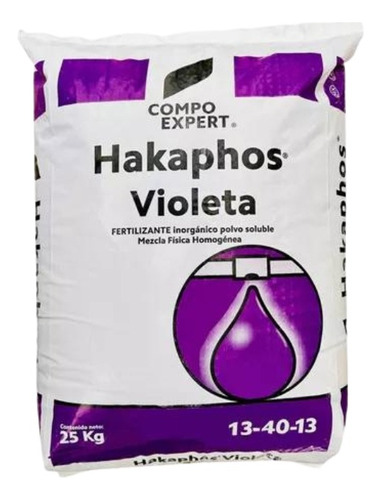 Fertilizante Hakaphos Violeta 13-40-13 Inicio Enraizamiento