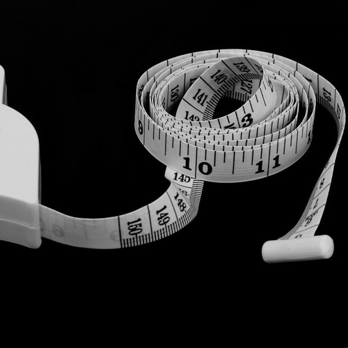 1x Cinta Métrica Para Medir El Cuerpo, Cintura, Salud, Pérdi
