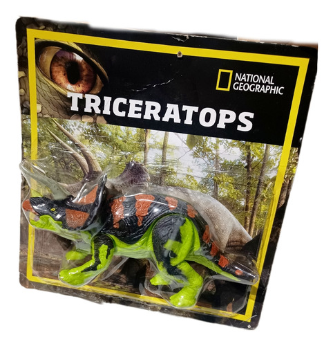 Dinosaurio Triceratops Articulado De National Geographic
