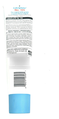 10 Grasa Ensamblaje Lubriplate 105 Ensamble Motores Servicio