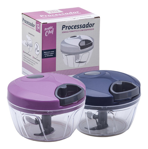 Imagem 4 de 9 de Mini Processador Semiautomático Com Dispenser Paramount