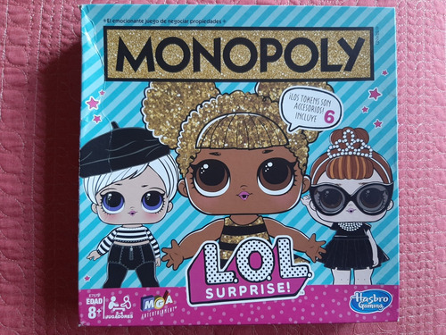 Monopoly Lol Surprise! Juego De Mesa (Usado)