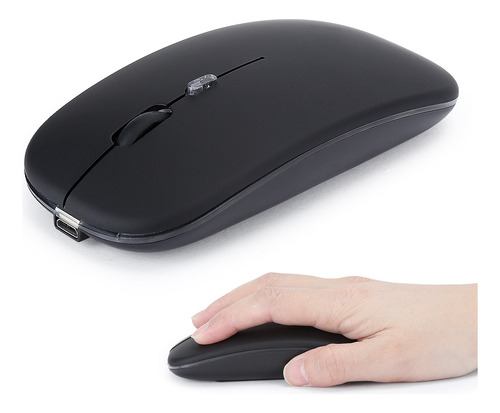 Mouse Sem Fio Colorido, Luminoso, De Modo Duplo, Recarregáve