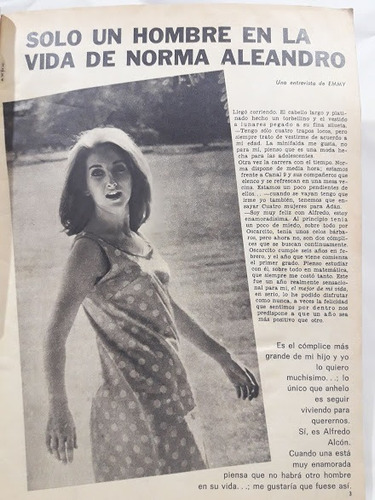 Fotonovela Revista Anahí Norma Aleandro - Erica Walner 1967 (Usado)