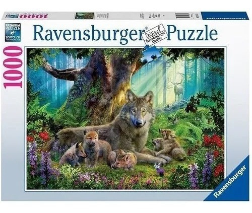 Puzzle Ravensburger 159871 Lobos En El Bosque Milouhobbies