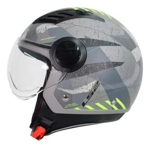 Casco Abierto Ls2 Airflow Camo Rider One