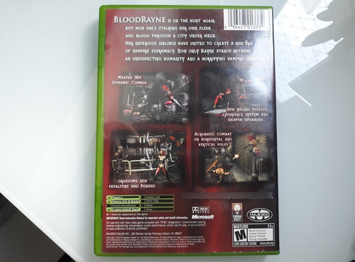 Jogo Bloodrayne 2 Xbox Classico / Xbox 360 Completo Cib (Usado)