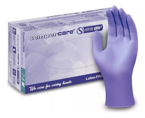 Guantes De Nitrilo Caja 100 Unidades Talla S. Certificados