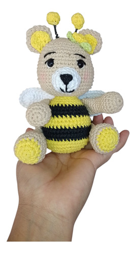 Osito En Abejita En Amigurumi A Crochet
