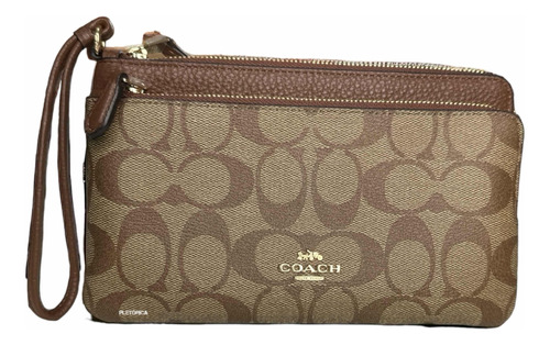 Cartera Larga Coach Con Doble Cierre (original/importada)