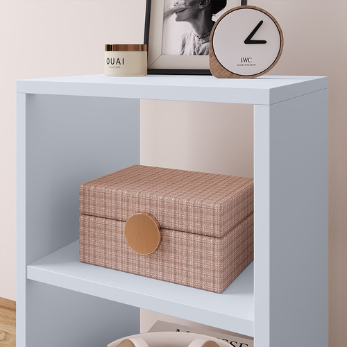 Kit 2 Criados-mudos Suspensos Para Cama Box Com Prateleira, Compactos E Modernos - Branco