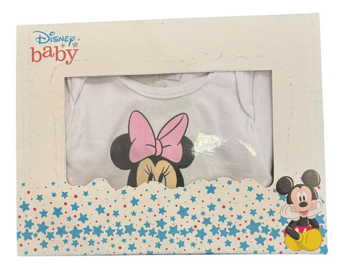 Ajuar Disney Bebé Set 3 Pzas Plush.mickey O Minnie Original Rosa Minnie 12/18