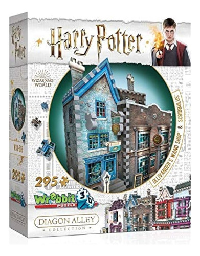 Wrebbit Puzzle 3d De Harry Potter Ollivanders Varita Tienda 