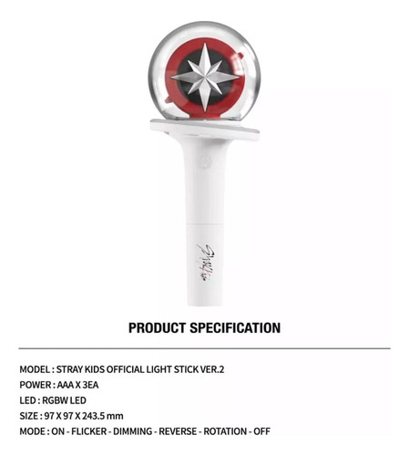Stray Kids Stay Lightstick Bluetooth Oficial Conciertok-pop1