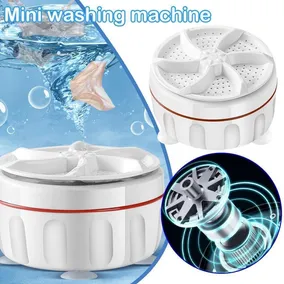 Mini Lavarropas Portatil Usb Lavadora Giratoria Ultrasonica