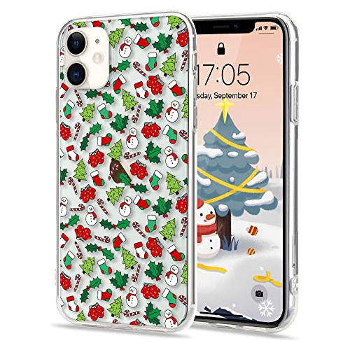 Funda Compatible iPhone 11 Mujeres Diseño Transparente...