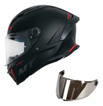 Comprar Capacetes Mt Stinger2 Solid A1 Preto Fosco + Viseira Extra