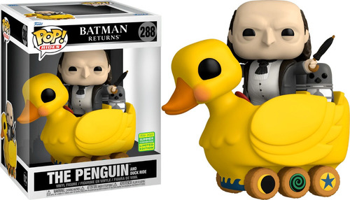 Funko Pop Rides Exclusivo - Batman The Penguin On Duck