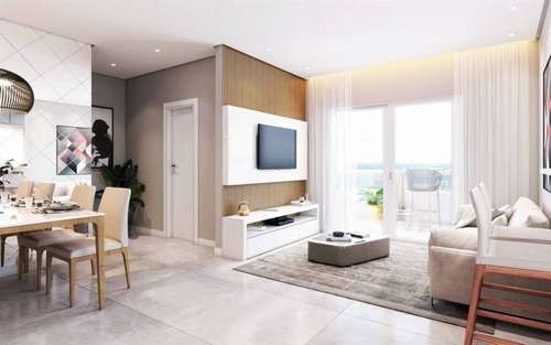 Imagem 13 de 15 de Apartamento, 2 Dorms Com 88.96 M² - Forte - Praia Grande - Ref.: Mtn49 - Mtn49