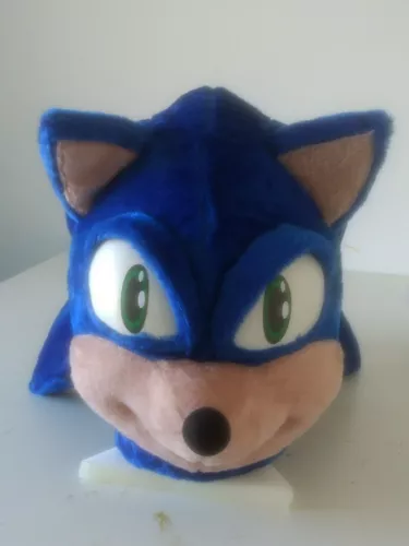 FANTASIA REALISTA PERSONAGEM VIVO - MASCOTE FESTA VENDA SONIC