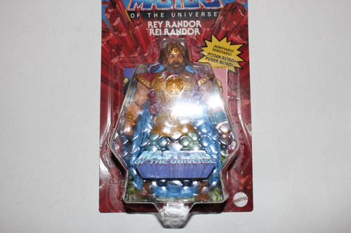 2023 King Randor Masters Of The Universe 200x Origins Motu (Usado)