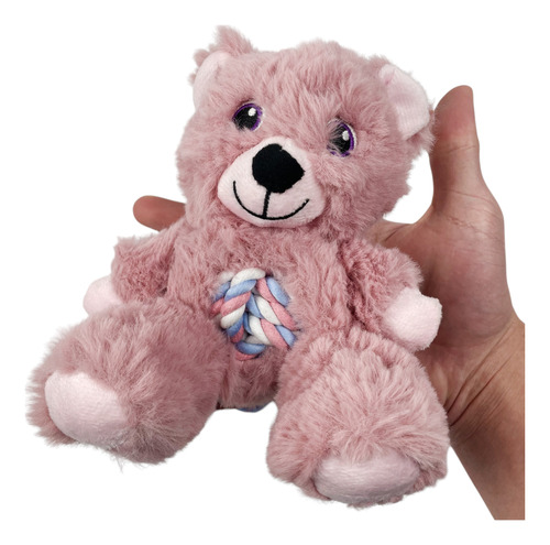 Brinquedo Pelúcia Com Apito Kong Knots Teddy Para Cachorro