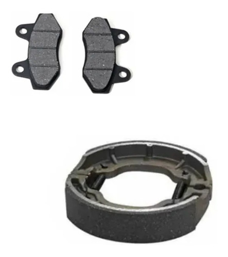 Balatas Traseras Y Delanteras Italika Ws150/ws175 Sport 