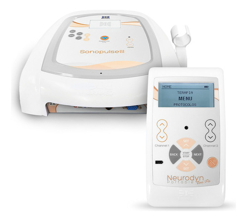 Neurodyn Tens Fes + Sonopulse Iii Ultrassom 1 E 3mhz Ibramed