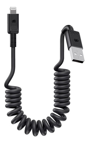 Cable Lightning En Espiral, D Cable Usb A Lightning De ...