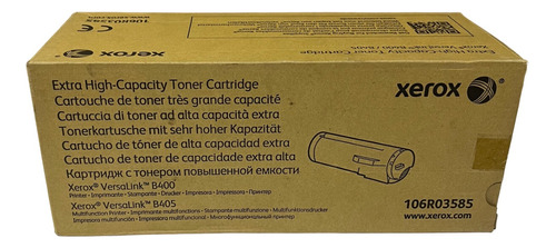 Toner Original Xerox B400 / B405 106r03585 24,600 Paginas 