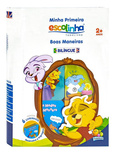 Box - C/6 - Minha Primeira Escolinha De Boas Maneiras: Box - C/6 - Minha Primeira Escolinha De Boas Maneiras, De Todolivro. Editora Todolivro Distribuidora Ltda, Capa Mole Em Português, 2023