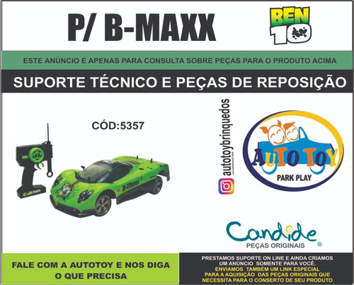 B-maxx 5357 - Ben 10 - Consulta Para Peças