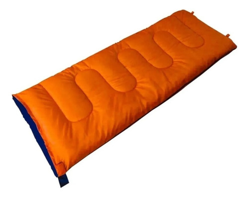 Saco de dormir ideal, acampamento muito leve para meninos e adultos, cor laranja