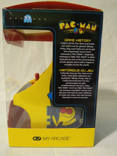 Mini Pac-man Arcade Machine Original 15 Cm Impecable (Usado)