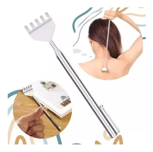 Manita Rascadora Extensible Metal Mano For Rascar 1pz F