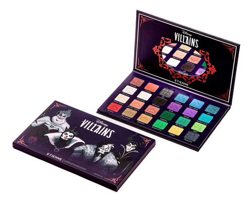 Paleta De Sombras Villanas Disney 24 Colores Etienne