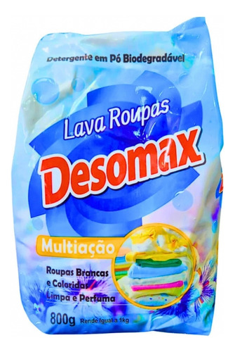 3 Pacotes De Sabão Em Pó Lava Roupas Pó Multiação 800g Cada