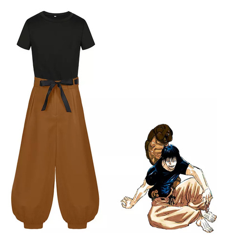 Uniforme De Disfraz De Anime Fushiguro Toji Cosplay Jujutsu