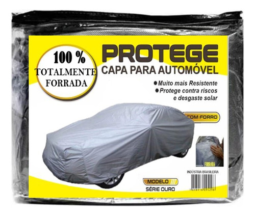 Capa Cobrir Carro Protege Total Forrada Impermeavel P M G