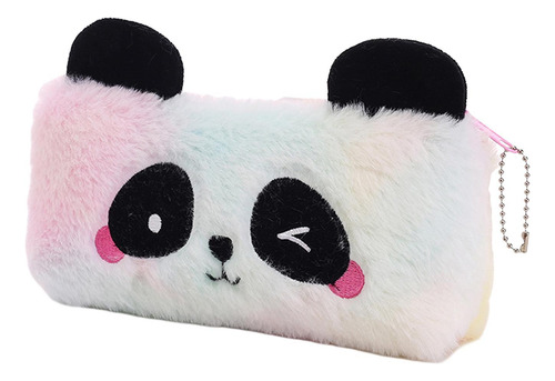 4 Estuche Para Lápices Con Diseño De Panda, Bolsa De Rosa