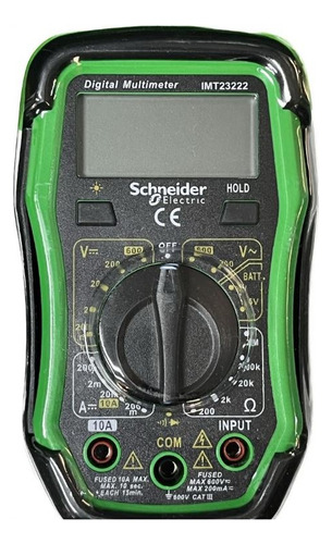 Multimetro Digital Profesional Schneider Imt23222 En Palermo
