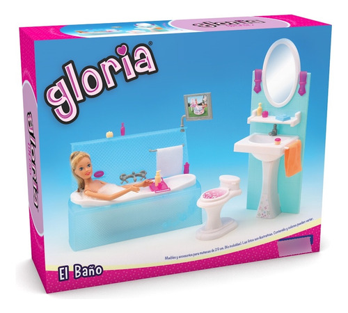 Gloria El Baño Con Muebles Lionels Original 