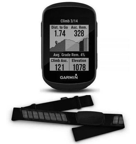 Ciclocomputador Bike Com Gps Garmin Edge 130 Plus Bundle