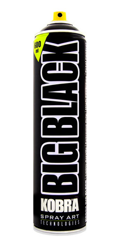 Spray Kobra 100% Black | Bigblack Hp 600 Ml | Italy