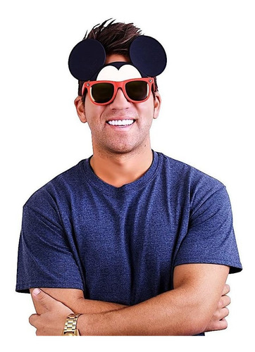Gafas De Sol Para Disfraz De Mickey Mouse, Lente Naranja, Ma